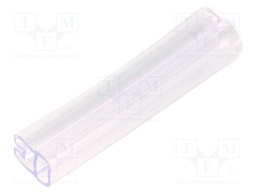 Markers for cables and wires; 1÷3mm; PVC; transparent; -30÷80°C