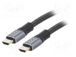 Cable; HDMI 2.0; HDMI plug,both sides; 10m; black; 26AWG; Core: Cu