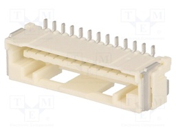 Socket; wire-board; male; CLIK-Mate; 1.5mm; PIN: 13; SMT; 2A; tinned