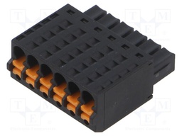 Connector: pluggable terminal block; 9A; 300V; plug; female; PIN: 6