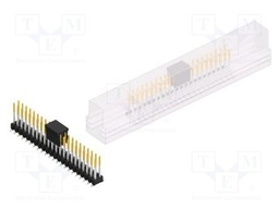 Connector: pin strips; pin header; male; PIN: 44; 2.54mm; SMT; 2x22