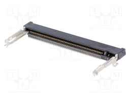 Connector: PCI mini; horizontal; SMT; gold-plated; PIN: 124
