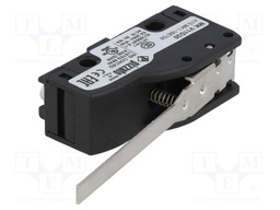 Microswitch SNAP ACTION; with lever; SPDT; 6A/250VAC; 5A/24VDC