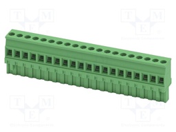 PCB connector, nominal cross section: 2.5 mm?, color: green,