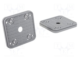 Suction-plate for vacuum block; 131g; 140x130x16.5mm