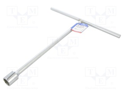 Wrench; socket spanner; 19mm; Chrom-vanadium steel; L: 360mm