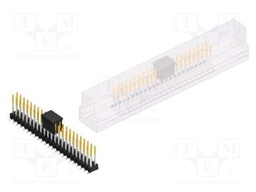 Connector: pin strips; pin header; male; PIN: 46; 2.54mm; SMT; 2x23