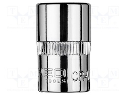 Socket; 6-angles,socket spanner; HEX 12mm; 3/8"