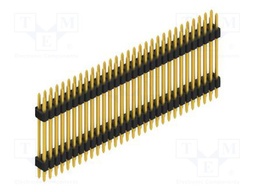 Connector: pin strips; pin header; male; PIN: 60; 1.27mm; THT; 2x30