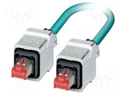 Patch cord; SF/UTP; Cat 5; RJ45 plug,both sides; stranded; Cu; 5m