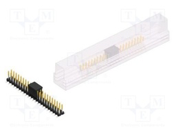 Connector: pin strips; pin header; male; PIN: 44; 2.54mm; SMT; 2x22