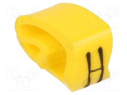 Markers for cables and wires; Label symbol: H; 4÷10mm; PVC; PA