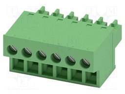 PCB connector, nominal cross section: 1.5 mm?, color: green,