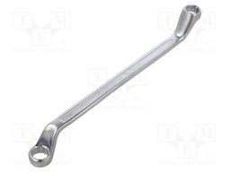 Wrench: ring; double-sided,bent; 12mm,13mm; L: 225mm; Gedore Red