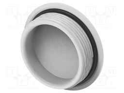 Stopper; polyamide; light grey; IP68; Entrelec; Gland: PG29; 10mm