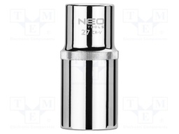 Socket; 6-angles,socket spanner; HEX 27mm; 1/2"; SUPERLOCK