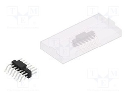 Connector: pin strips; pin header; male; PIN: 14; 2.54mm; SMT; 2x7