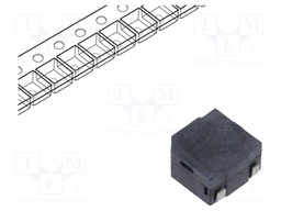 Sound transducer: electromagnetic signaller; SMD; 4000Hz; 110mA