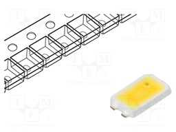 Diode: LED; SMD; 5630; 65mA; 5x3mm; No.of diodes: 1; 120°; 6500K
