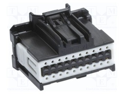 STAC64 ASSY RCPT 16 CKT BLK POL A