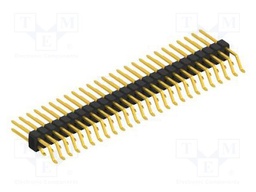Connector: pin strips; pin header; male; PIN: 52; 2.54mm; SMT; 2x26