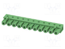 PCB headers, nominal cross section: 2.5 mm?, color: green, n