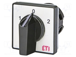Switch: cam switch; Stabl.pos: 3; 16A; 1-0-2; for building in; IP20