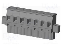 Connector: pluggable terminal block; plug; female; angled 90°