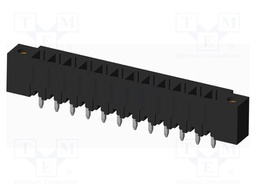 Connector: pluggable terminal block; socket; male; on PCBs