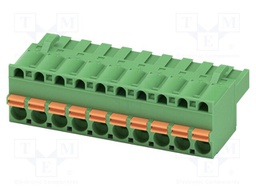 PCB connector, nominal cross section: 2.5 mm?, color: green,