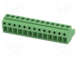 PCB connector, nominal cross section: 2.5 mm?, color: green,
