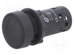 Switch: push-button; Stabl.pos: 1; NC + NO; 0.3A/240VAC; 22mm; IP65