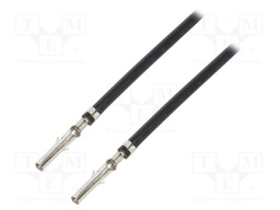 Contact; female; 22AWG; Standard .062"; tinned; Len: 0.3m