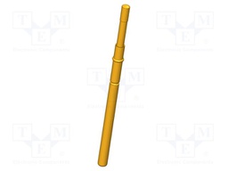 Test needle; Operational spring compression: 4mm; 8A; Ø: 1.4mm