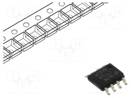 Operational Amplifier, 2 Amplifier, 1.5 MHz, 1.3 V/µs, 3V to 15.5V, SOIC, 8 Pins