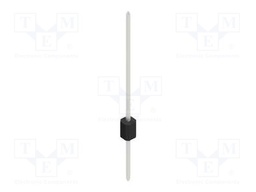 Connector: pin strips; pin header; male; PIN: 1; 1.27mm; THT; 1x1