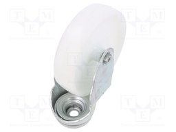 Transport wheel; Ø: 100mm; W: 24mm; H: 125mm; torsional; 70kg
