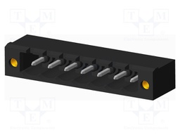 Connector: pluggable terminal block; socket; male; on PCBs