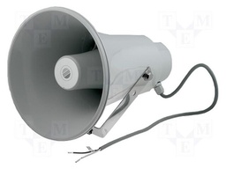 Loudspeaker; horn; 15W; 20Ω; 500÷5500Hz; Sound level: 110dB; IP66
