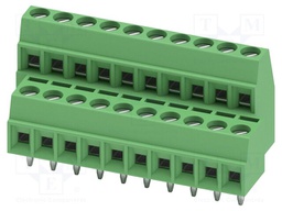 PCB terminal block, nominal current: 8 A, rated voltage (III