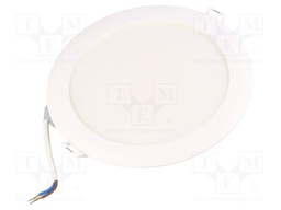 Lamp: LED downlight; 230VAC; 16W; Ø115x44mm
