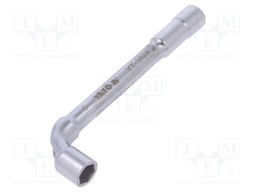 Key; L-type,socket spanner; HEX 9mm; Chrom-vanadium steel; 121mm