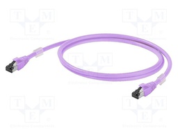 Patch cord; S/FTP; Cat 6a; RJ45,both sides; stranded; Cu; 0.2m
