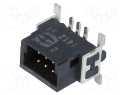 Connector: PCB to PCB; male; PIN: 6; 1.27mm; Series: har-flex; 2.3A