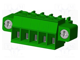 Connector: pluggable terminal block; plug; female; straight; 10A