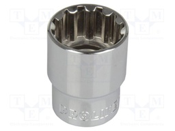 Socket; socket spanner,spline (12-angles); M30; 1/2"; 42mm