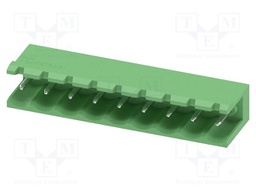 PCB headers, nominal cross section: 2.5 mm?, color: green, n