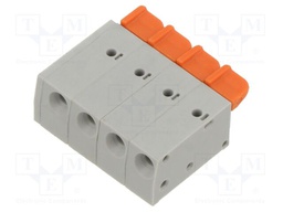 Connector: PCB terminal block; terminal; GB; 6A; PIN: 4; angled