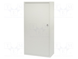 Enclosure: for modular components; IP30; light grey; steel; IK08