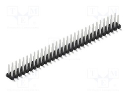 Connector: pin strips; pin header; male; PIN: 60; 2.54mm; SMT; 2x30